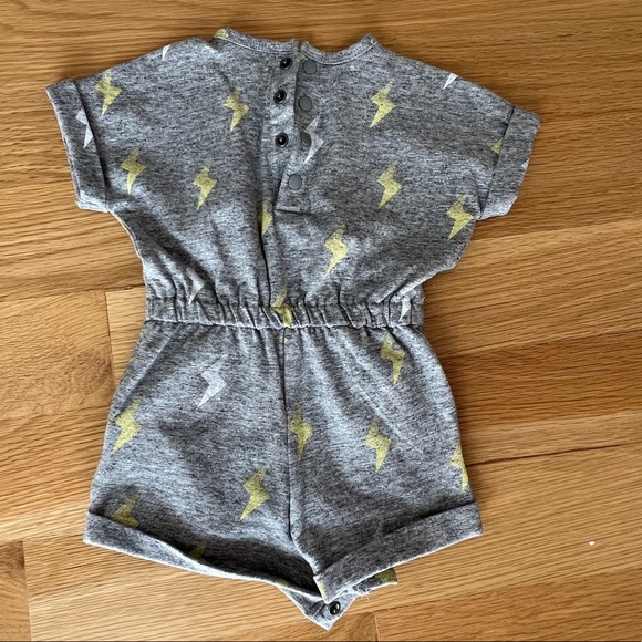 Miles the Label - baby girl lightening romper. Size 3 months - Picture 2 of 6